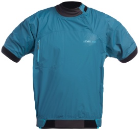 Level Six Huron Shortsleeve Cag, crater blue